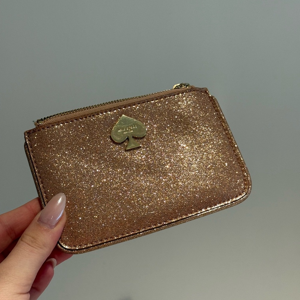 Kate Spade Sparkling Gold Wristlet